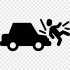 iconos accidente transito